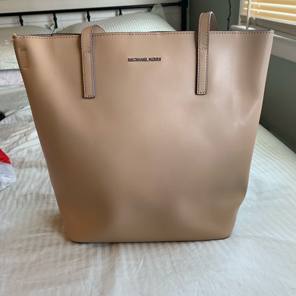 Nude Michel Kors Tote Handbag